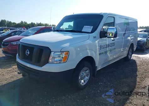 2020 Nissan Nv Cargo Nv2500 Hd Sv Standard Roof V8 from USA, damaged, VIN 1N6AF0KY0LN811839